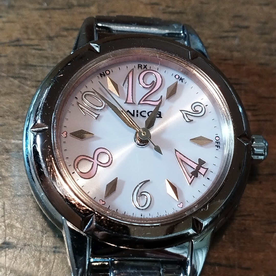 CITIZEN(シチズン)のAC43　シチズン・ウィッカ　　　電波・ソーラー時計 レディースのファッション小物(腕時計)の商品写真