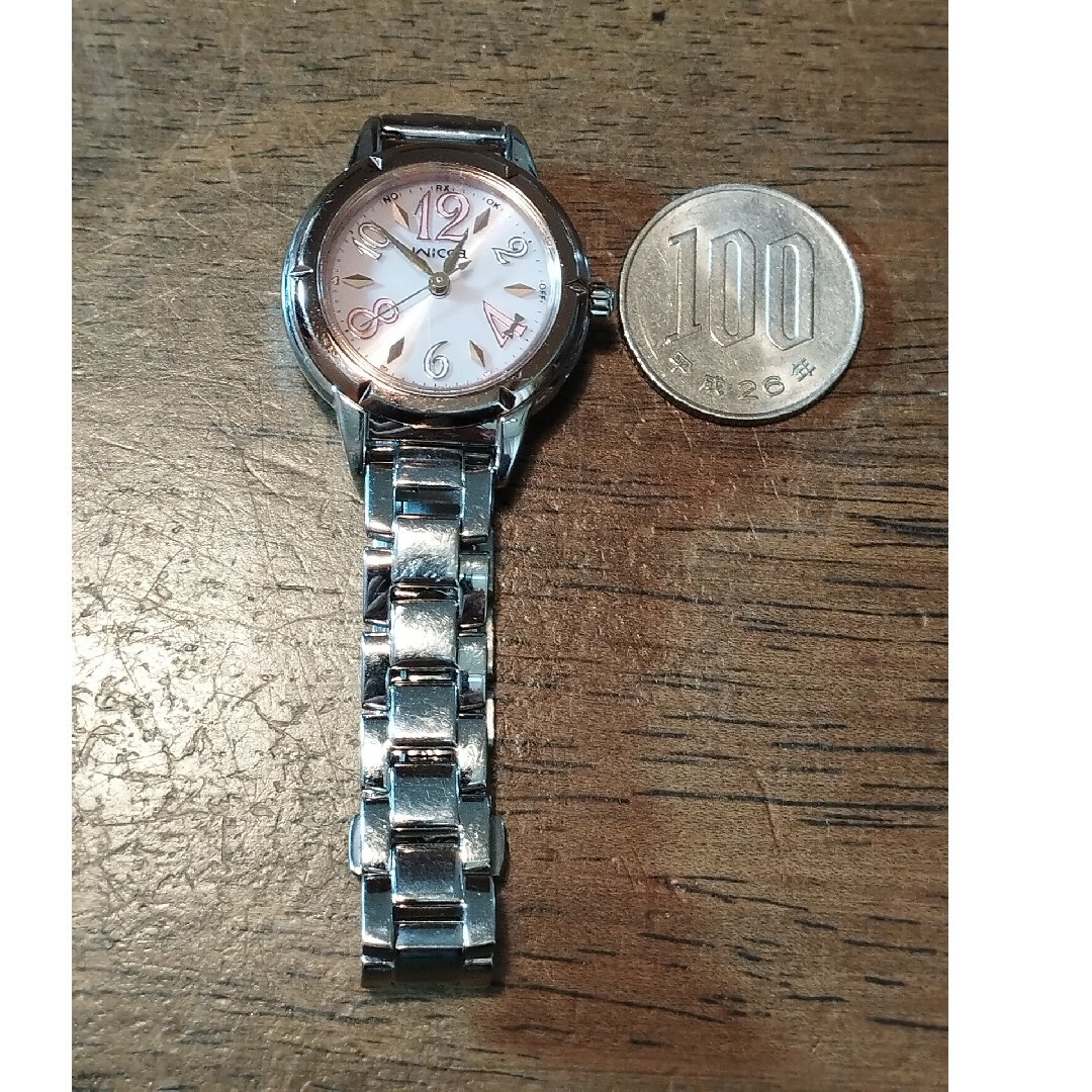 CITIZEN(シチズン)のAC43　シチズン・ウィッカ　　　電波・ソーラー時計 レディースのファッション小物(腕時計)の商品写真