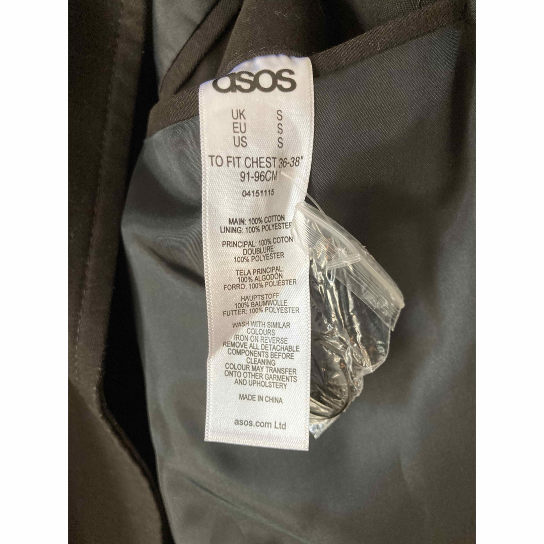 asos(エイソス)のASOS ダブルブレスト トレンチコート ミドルコート メンズのジャケット/アウター(トレンチコート)の商品写真