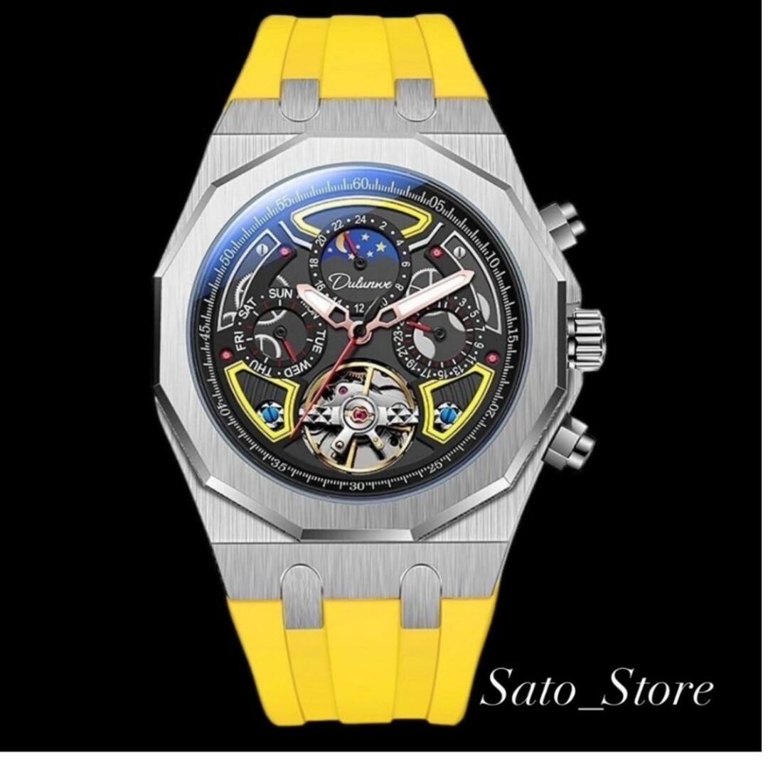 Sato_Store時計新品 腕時計 メンズ アナログ 機械式自動巻き オマージュ ウォッチ