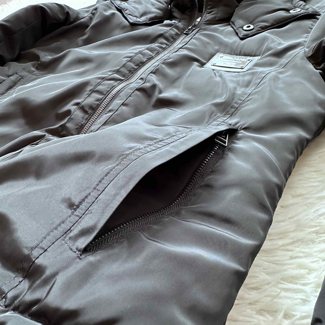 BUFFALO BOBS(バッファローボブス)のバッファローボブズ ダウンジャケット ロゴプレート ポリエステル ブラック S メンズのジャケット/アウター(ダウンジャケット)の商品写真