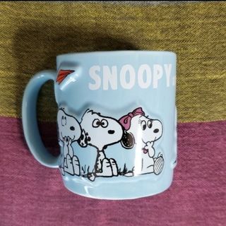 スヌーピー(SNOOPY)の【新品未使用】スヌーピー サンリオあたりくじ　マグカップ 青(その他)