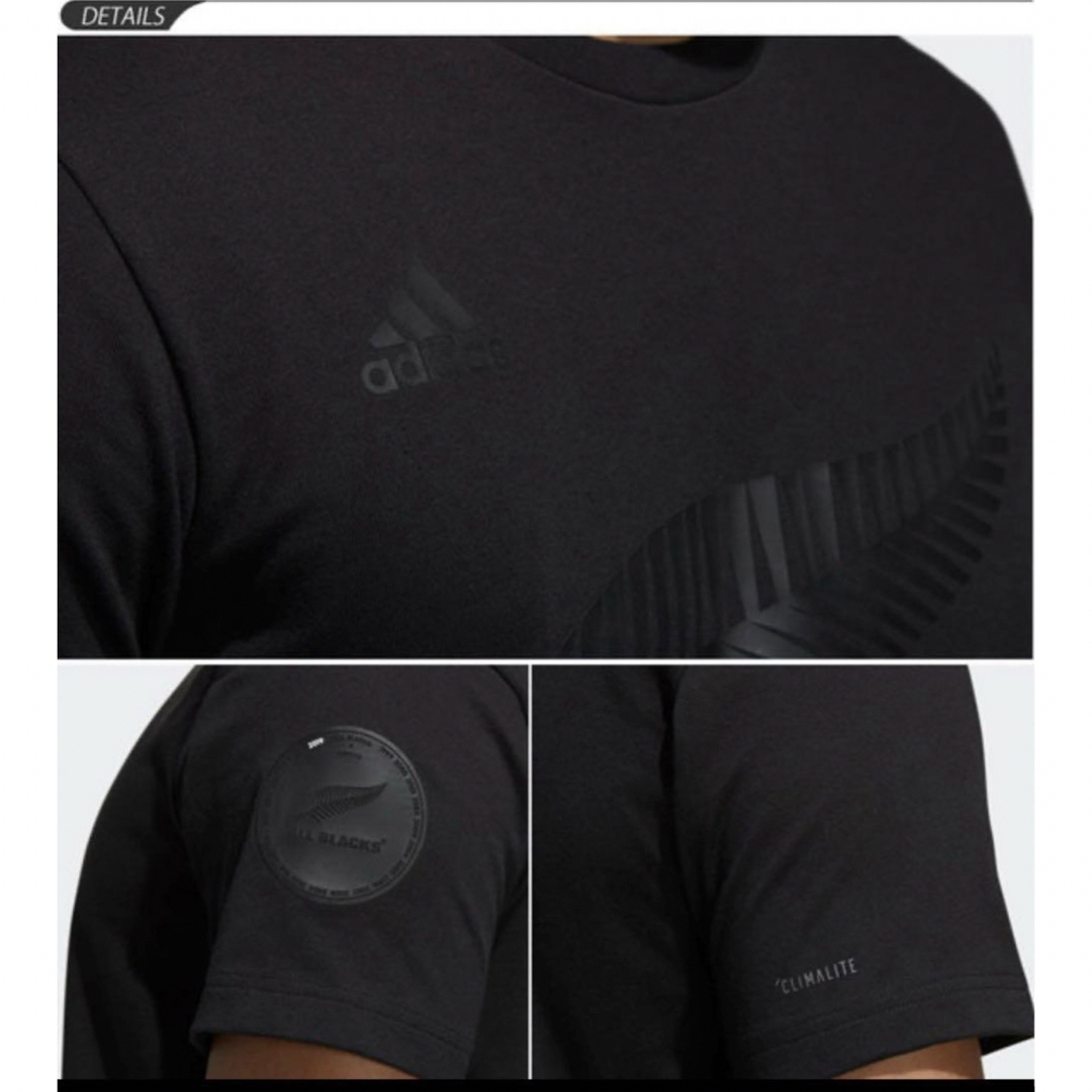 adidas(アディダス)のALL BLACKS オールブラックス　Tシャツ スポーツ/アウトドアのスポーツ/アウトドア その他(ラグビー)の商品写真