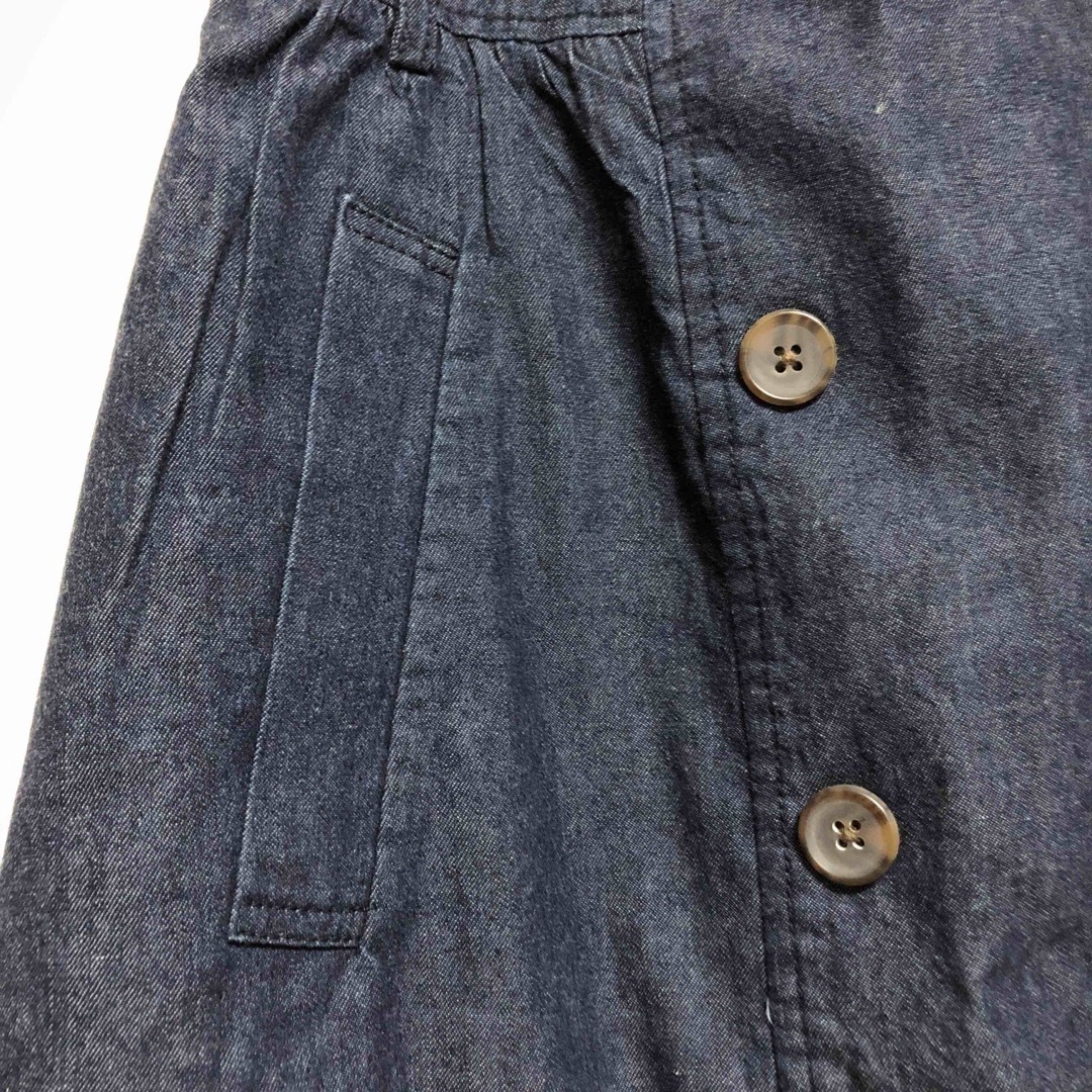 Lugnoncure(ルノンキュール)のルノンキュール　デニムスカート レディースのスカート(ひざ丈スカート)の商品写真