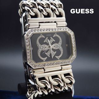 ゲス(GUESS)のGUESS 腕時計 キラキラベゼル ビッグフェイス (腕時計)