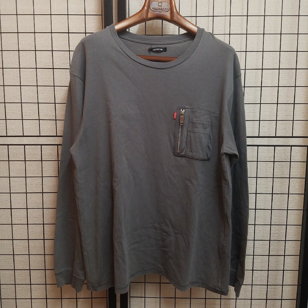 CHRISTIAN DADA(クリスチャンダダ)の18's 日本製 CHRISTIAN DADA Pocket L/S TEAM メンズのトップス(Tシャツ/カットソー(七分/長袖))の商品写真