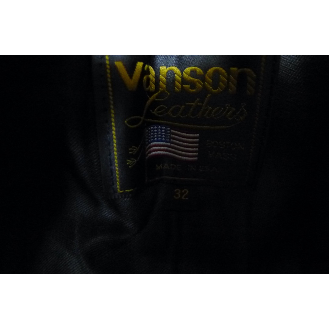 VANSON(バンソン)のVANSON バンソン  レザーパンツ ダークブラウン メンズのパンツ(その他)の商品写真