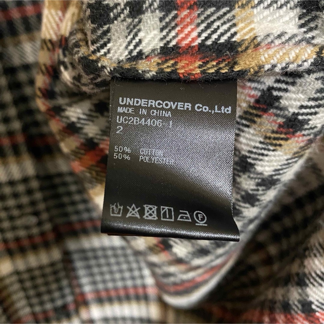 UNDERCOVER(アンダーカバー)のUNDERCOVER 22AW チェックオーバーシャツ メンズのトップス(シャツ)の商品写真