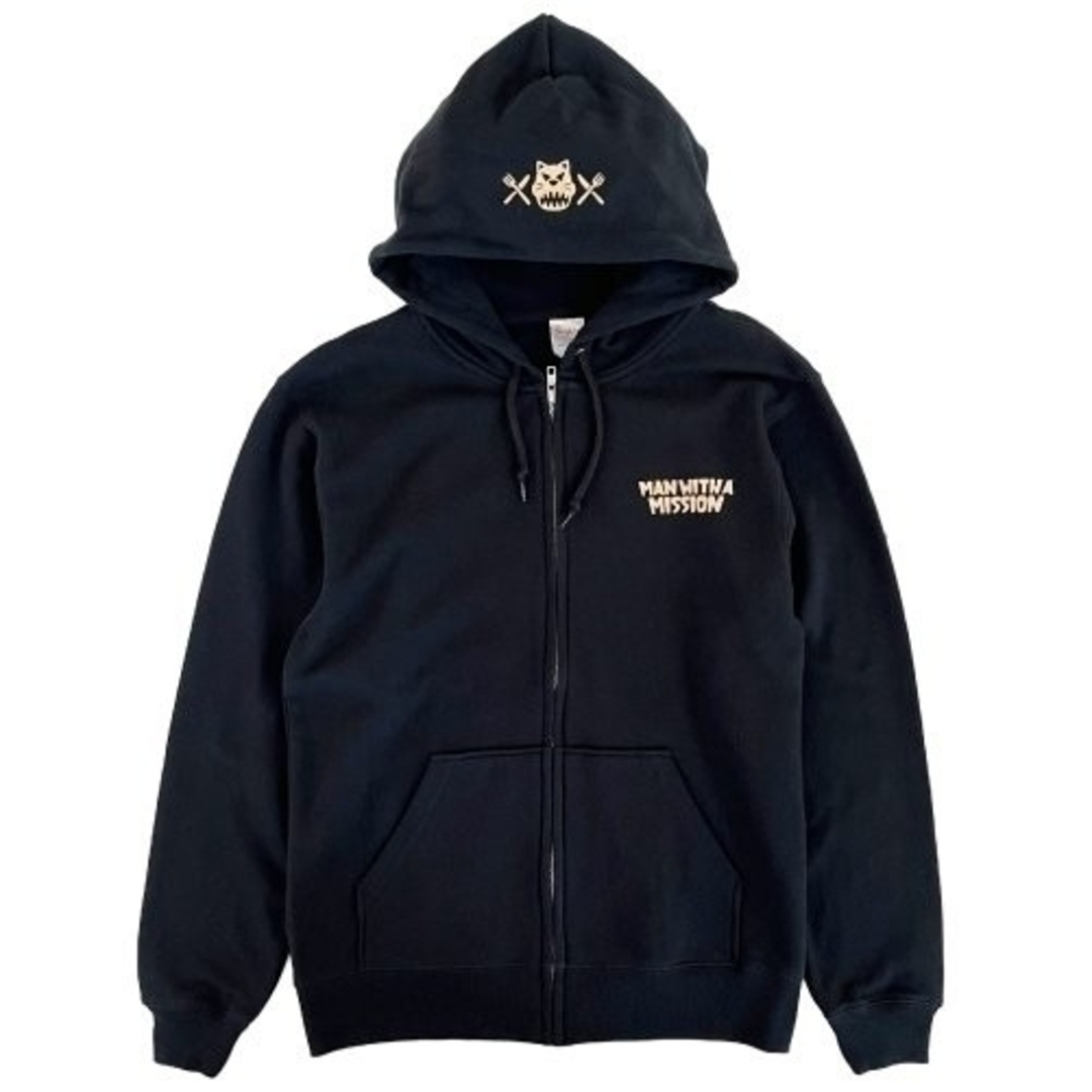 MAN WITH A MISSION - MAN WITH A MISSION 干支 兎パーカー 新品 MAN WITH A MISSION - MAN WITH A MISSION 干支 兎パーカー 新品