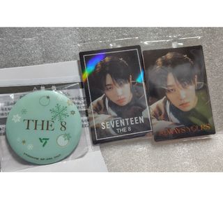 セブンティーン(SEVENTEEN)のSEVENTEEN　THE8　ディエイト　缶マグネット　ウエハース　ステッカー(アイドルグッズ)