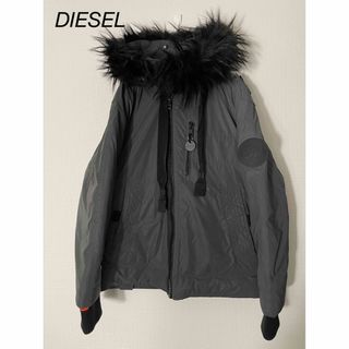 ディーゼル(DIESEL)のDIESEL 中綿フーデッドファーブルゾン(ブルゾン)