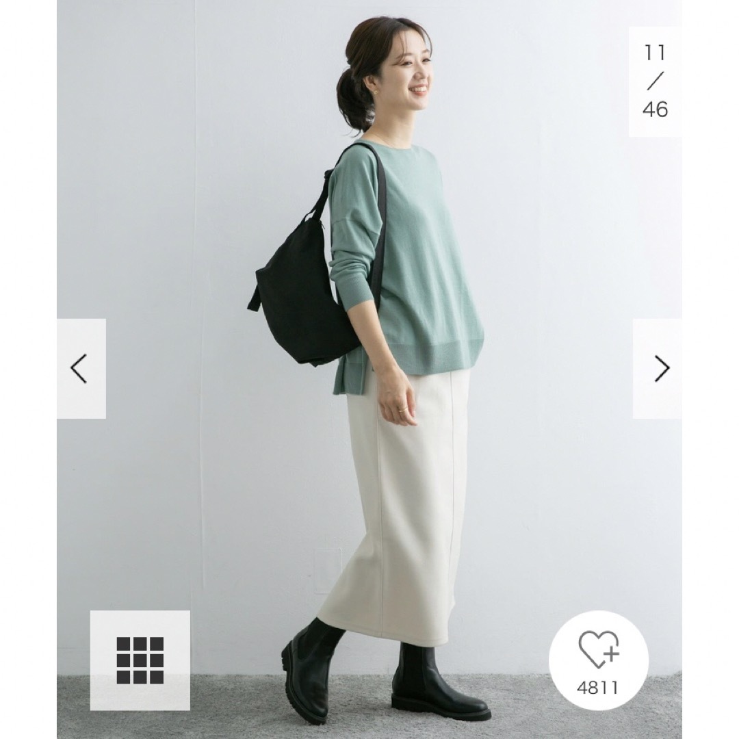 URBAN RESEARCH DOORS(アーバンリサーチドアーズ)の新品タグ付◉ DOORS add fabrics イージースカート レディースのスカート(ロングスカート)の商品写真