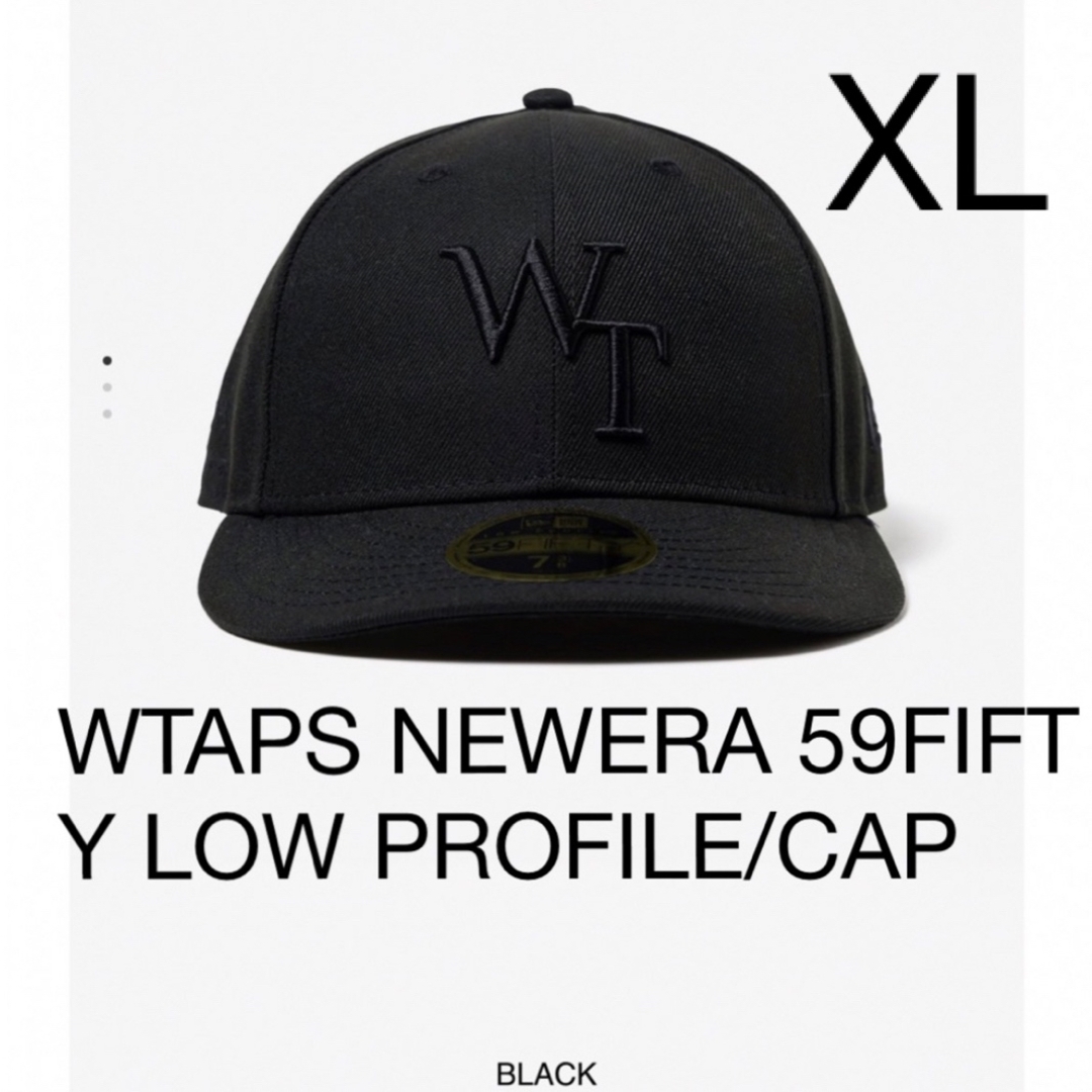 23AW WTAPS 59FIFTY NEWERA CAP BLACKCOLO - キャップ