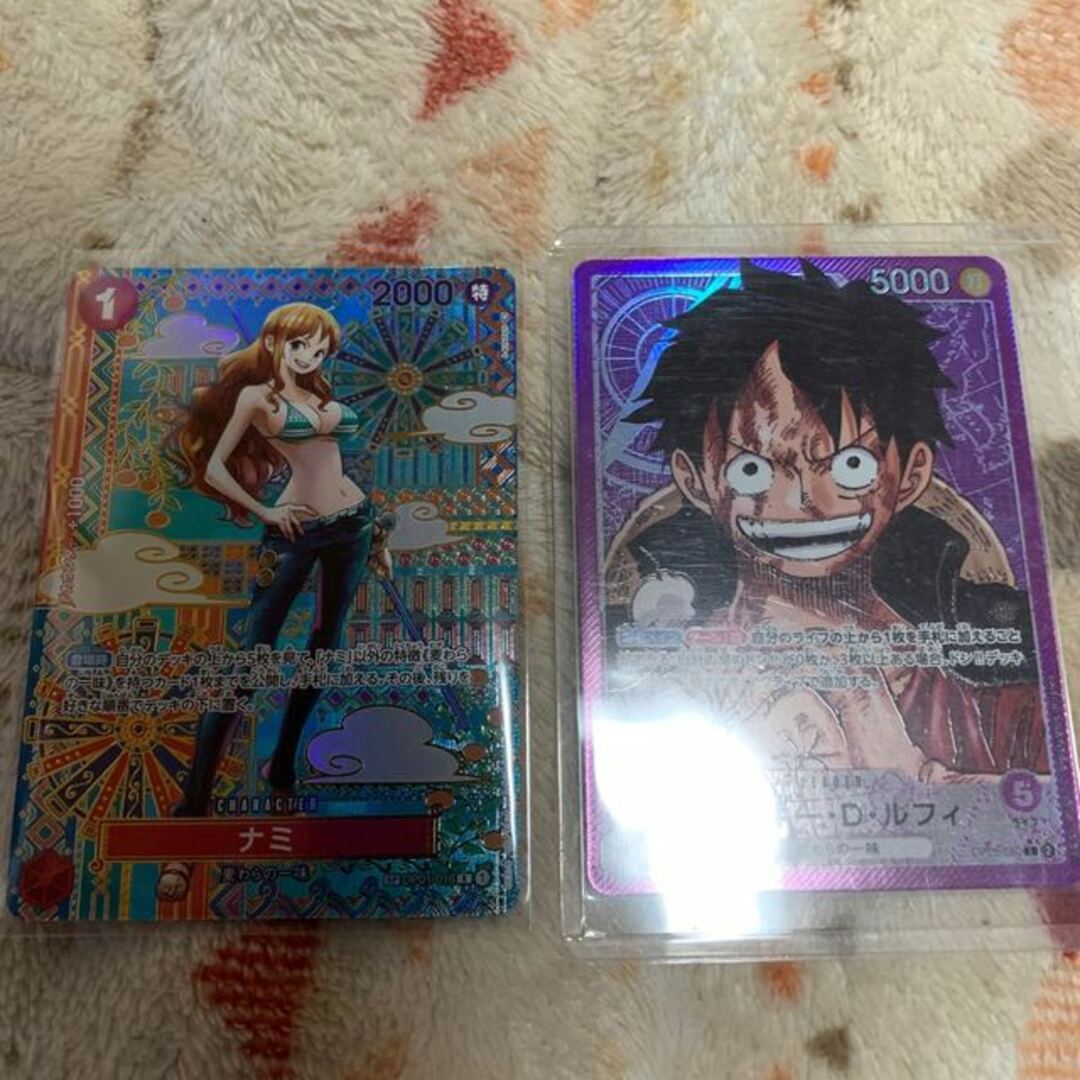 ONE PIECE - ワンピースカード 新時代の主役 ナミSPとルフィリーダー