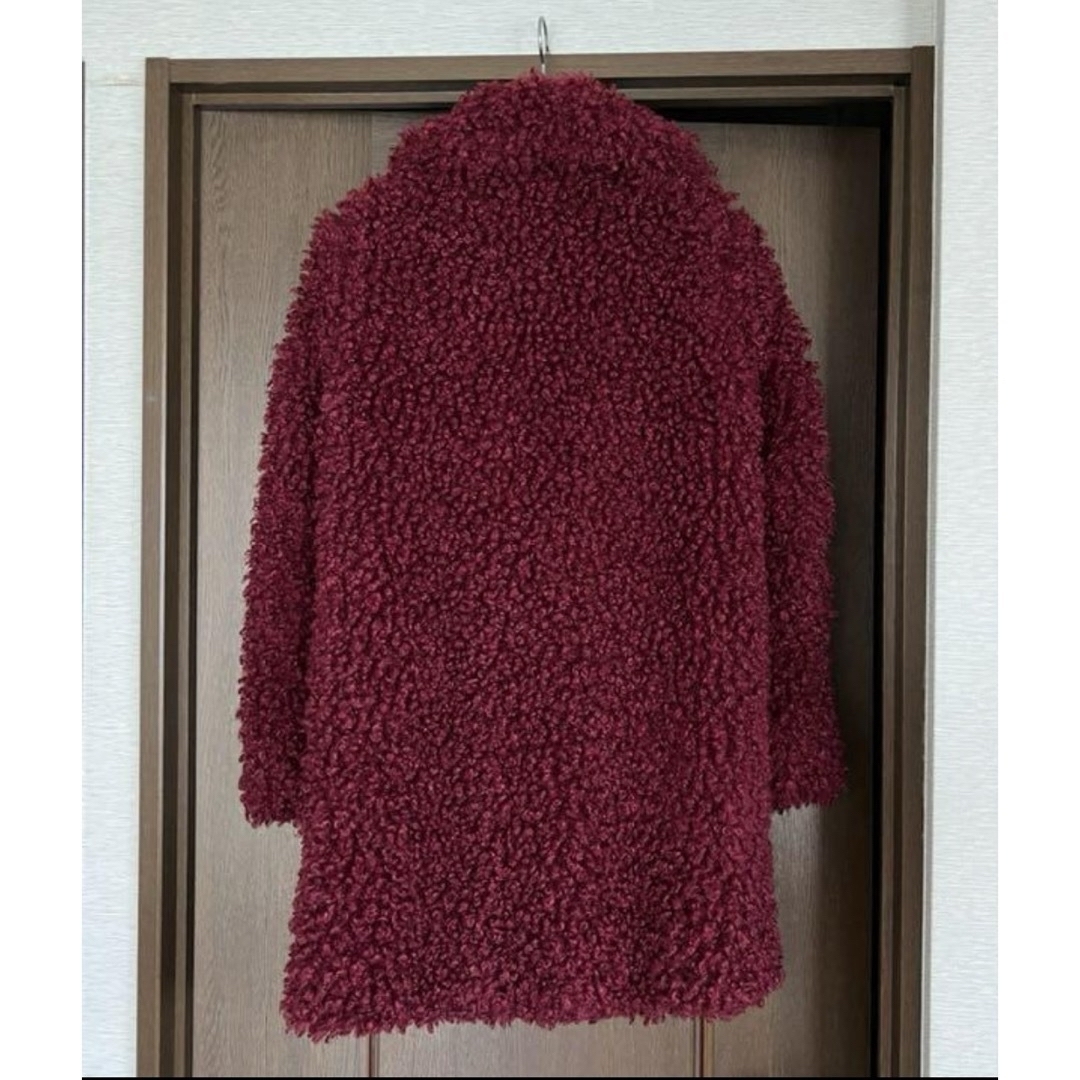 ZARA(ザラ)のZARA モコモコ ボア プードルファー コート レディースのジャケット/アウター(毛皮/ファーコート)の商品写真