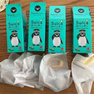 4種 Suicaのペンギン フィギュア さかざきちはる Suicaペンギン(キャラクターグッズ)