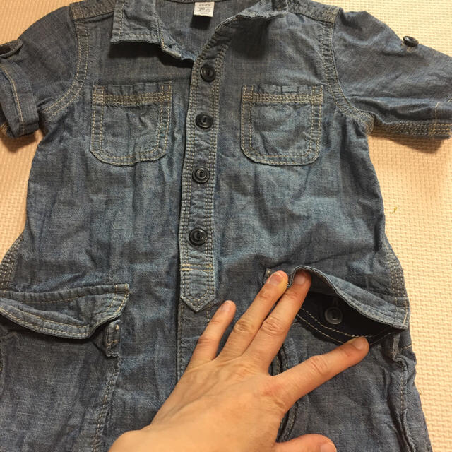 babyGAP(ベビーギャップ)の★美品★〜8ベビーギャップ カバーオール ロンパース キッズ/ベビー/マタニティのベビー服(~85cm)(カバーオール)の商品写真