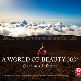 ジャル(ニホンコウクウ)(JAL(日本航空))のJAL「A WORLD OF BEAUTY」（普通判） 2024年 カレンダー(その他)