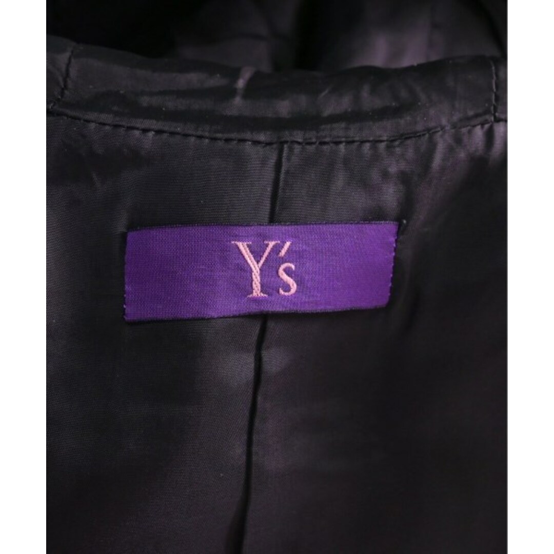 Y's(ワイズ)のY's ワイズ ダッフルコート 2(S位) 黒 【古着】【中古】 レディースのジャケット/アウター(ダッフルコート)の商品写真
