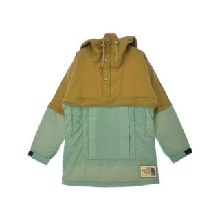 グッチ(Gucci)のGUCCI グッチ ダウンジャケット/ダウンベスト XXS ベージュx緑 【古着】【中古】(ダウンジャケット)