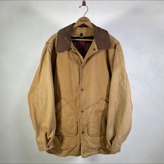 80s USA製 woolrich 2wayダックジャケットM L-XL相当