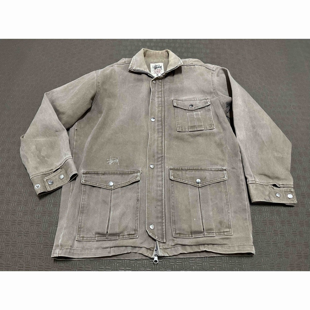 STUSSY - 90s USA製 OLD STUSSY カバーオール Sの通販 by 美咲 STUSSY - 90s USA製 OLD STUSSY カバーオール Sの通販 by 美咲