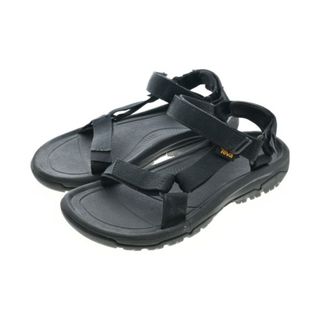 テバ(Teva)のTeva テバ サンダル 24cm 黒 【古着】【中古】(サンダル)