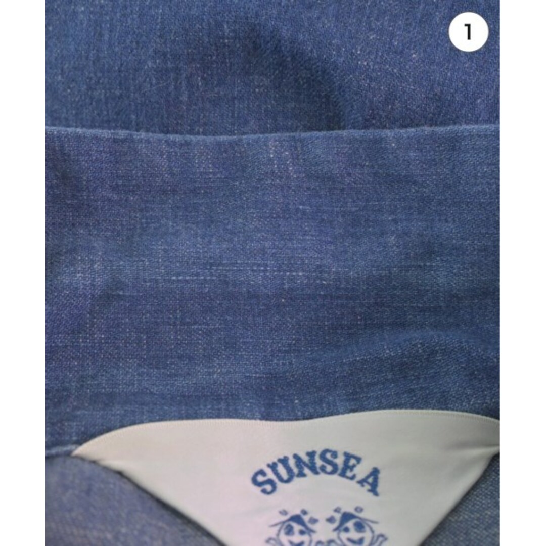 SUNSEA(サンシー)のSUNSEA サンシー カジュアルシャツ 3(L位) インディゴ 【古着】【中古】 メンズのトップス(シャツ)の商品写真