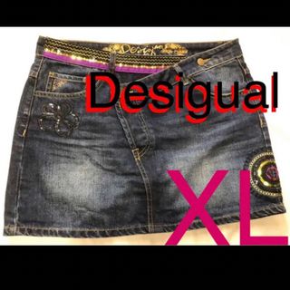 デシグアル(DESIGUAL)のDesigual  デニム ミニ(ミニスカート)