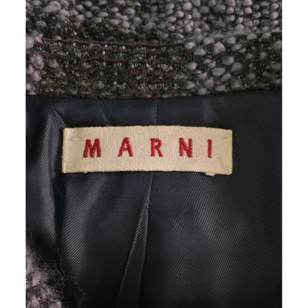 Marni(マルニ)のMARNI ジャケット（その他） 40(M位) チャコールグレー系(チェック) 【古着】【中古】 レディースのジャケット/アウター(その他)の商品写真