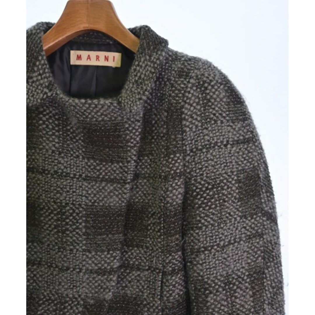 Marni(マルニ)のMARNI ジャケット（その他） 40(M位) チャコールグレー系(チェック) 【古着】【中古】 レディースのジャケット/アウター(その他)の商品写真