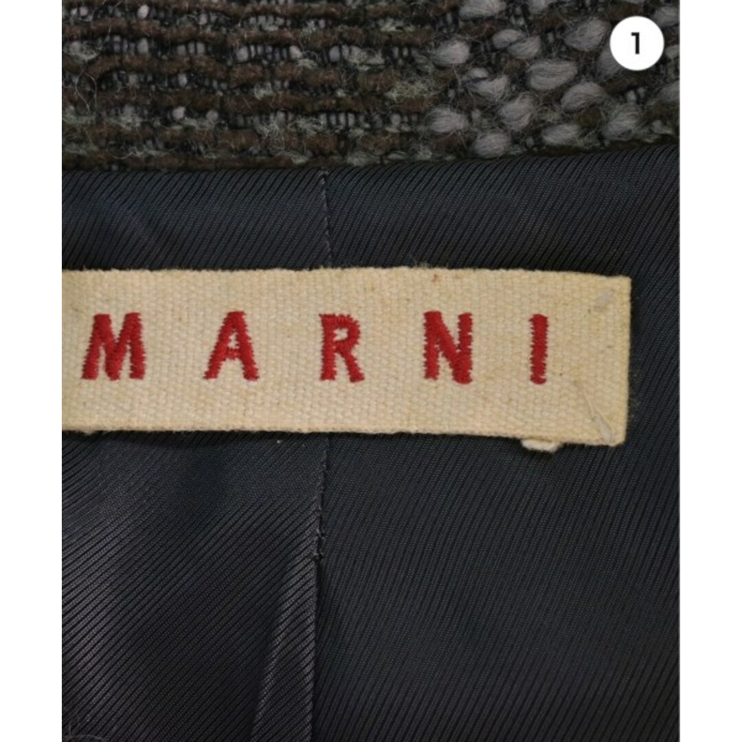 Marni(マルニ)のMARNI ジャケット（その他） 40(M位) チャコールグレー系(チェック) 【古着】【中古】 レディースのジャケット/アウター(その他)の商品写真