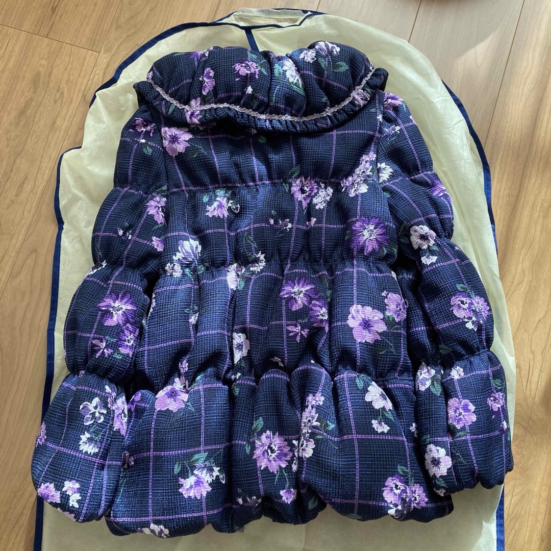 ANNA SUI mini(アナスイミニ)のアナスイミニ  ダウンコート 150 キッズ/ベビー/マタニティのキッズ服女の子用(90cm~)(コート)の商品写真