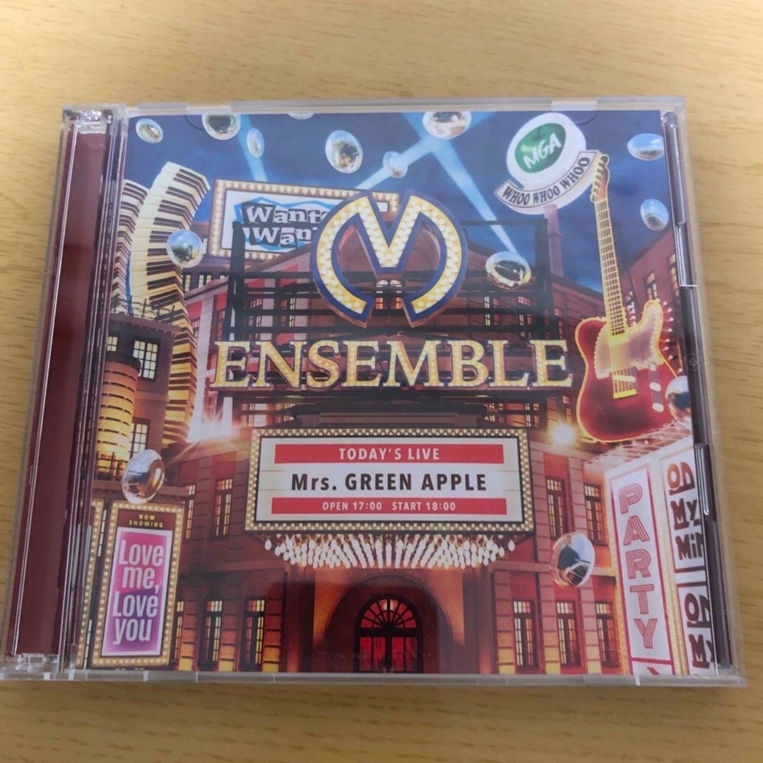 MrsGREENAPPLEMrs. GREEN APPLE ENSEMBLE 初回限定盤CD +DVD