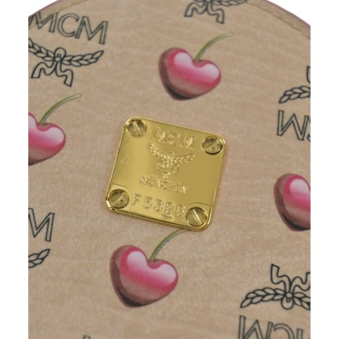 MCM エムシーエム 財布・コインケース - ベージュx黒xピンク等 MCM エムシーエム 財布・コインケース - ベージュx黒xピンク等