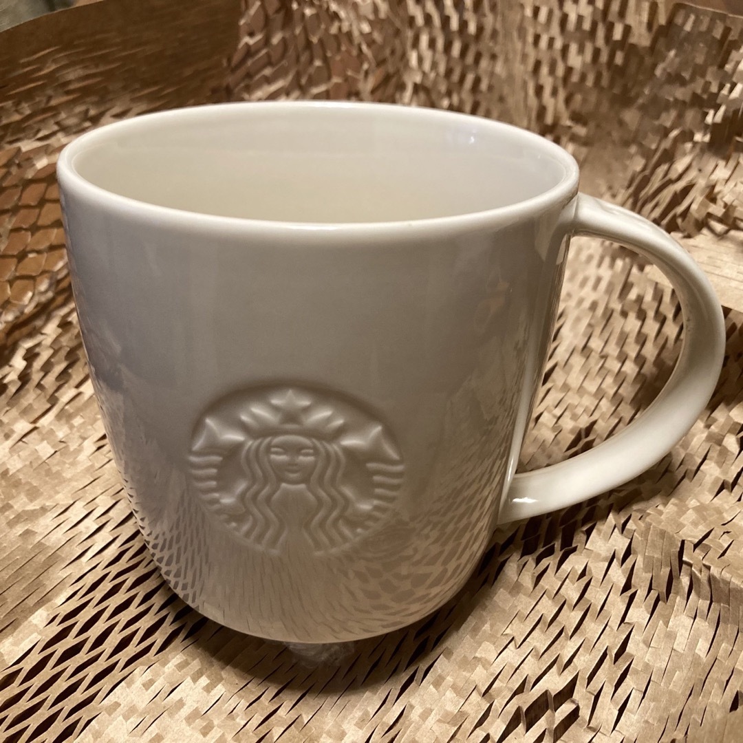 Starbucks Coffee(スターバックスコーヒー)のスタバ スターバックス  ロゴマグ マグカップ (390ml) インテリア/住まい/日用品のキッチン/食器(食器)の商品写真