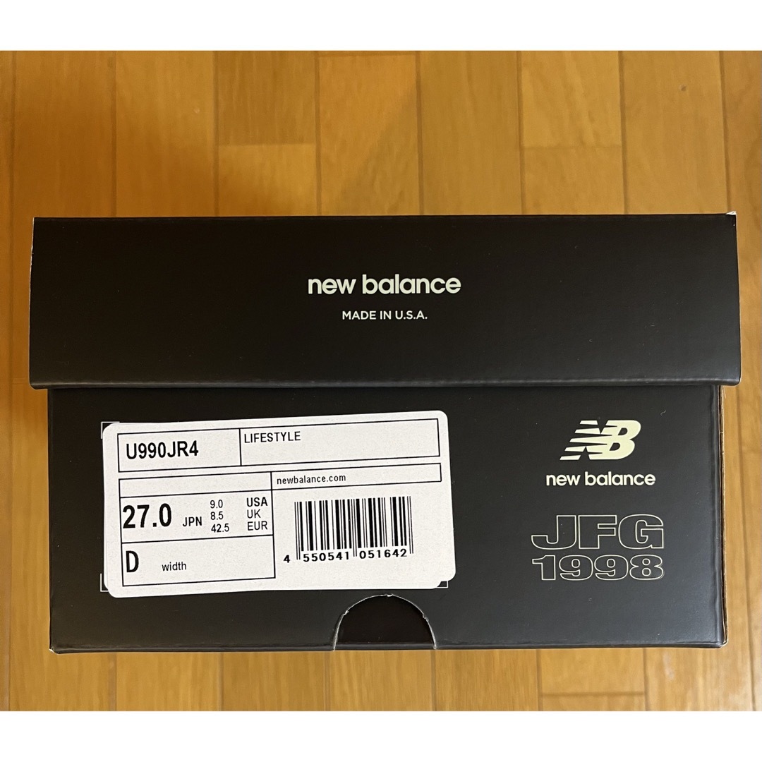 New Balance(ニューバランス)のJOE FRESHGOODS × NEW BALANCE 990V4  27cm メンズの靴/シューズ(スニーカー)の商品写真