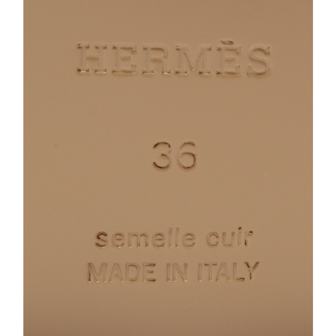 Hermes(エルメス)のエルメス HERMES ローファー モカシンデスタン    レディース 36 レディースの靴/シューズ(ハイヒール/パンプス)の商品写真