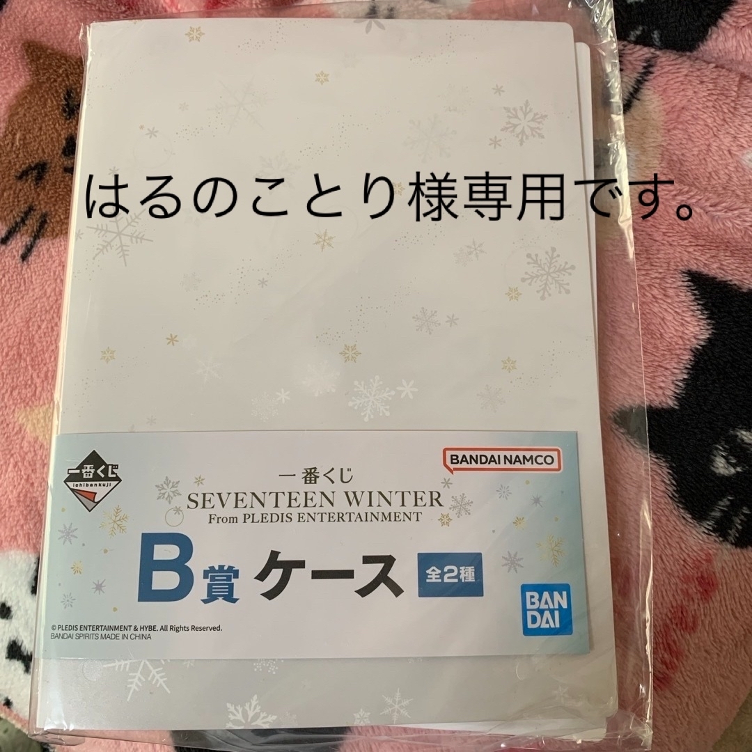 SEVENTEEN(セブンティーン)のseventeen セブチ 一番くじ セブン B賞 ケース2種セット エンタメ/ホビーのタレントグッズ(アイドルグッズ)の商品写真