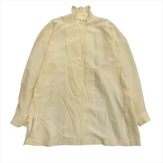 イッセイミヤケ(ISSEY MIYAKE)の92aw イッセイミヤケ ペルマネンテ シルク100% オーバーサイズ シャツ(シャツ/ブラウス(長袖/七分))