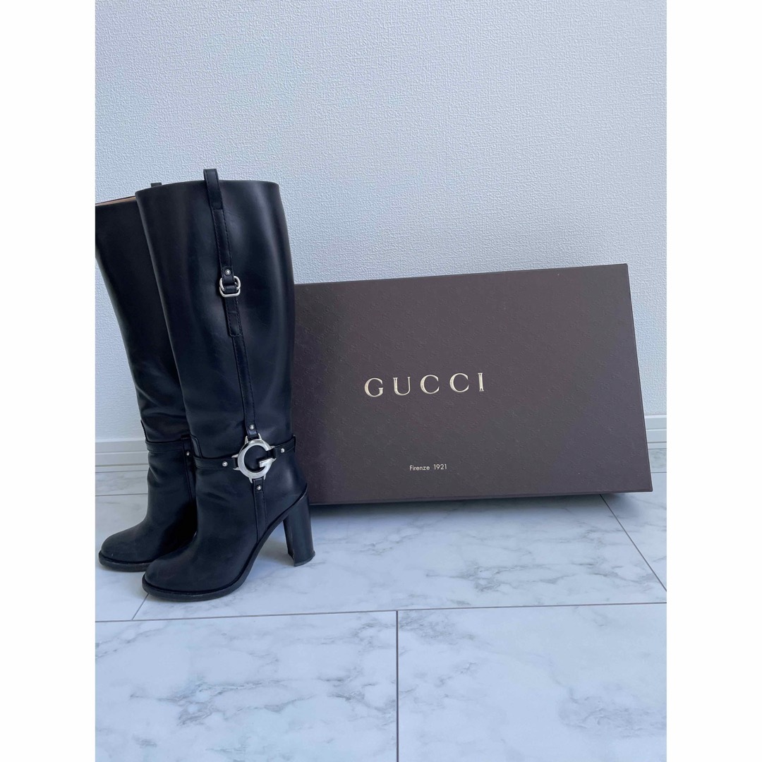 Gucci(グッチ)のGUCCI✩.*˚Gマークブーツ レディースの靴/シューズ(ブーツ)の商品写真