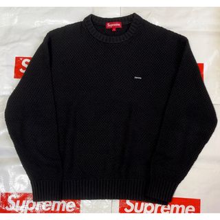 シュプリーム(Supreme)のSupreme Textured Small Box Sweater BOXロゴ(ニット/セーター)