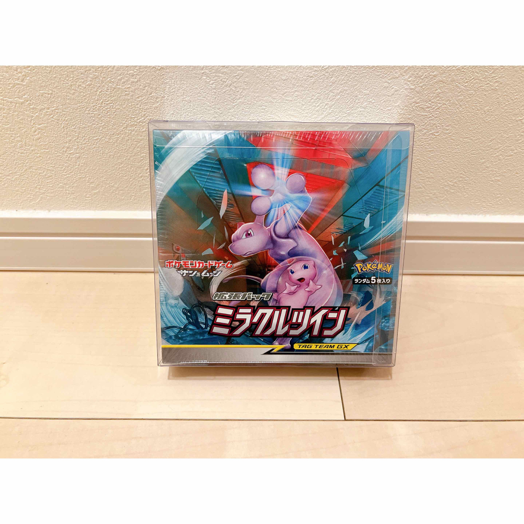 ポケカ ミラクルツイン 1box 新品未開封 シュリンク付き エンタメ/ホビーのトレーディングカード(Box/デッキ/パック)の商品写真