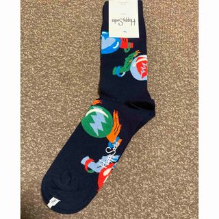 ハッピーソックス(Happy Socks)のナイガイ　ハッピーソックス　メンズ　靴下　ソックス　未使用　新品　タグ付き(ソックス)