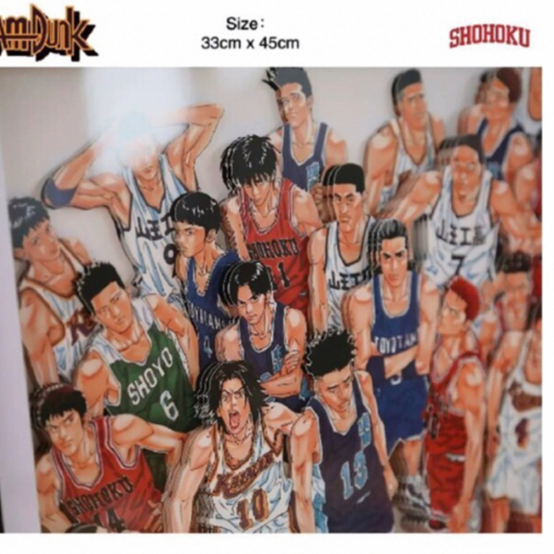 スラムダンク　SLAM DUNK   集合ver　立体 3D 　絵画1絵画/タペストリー