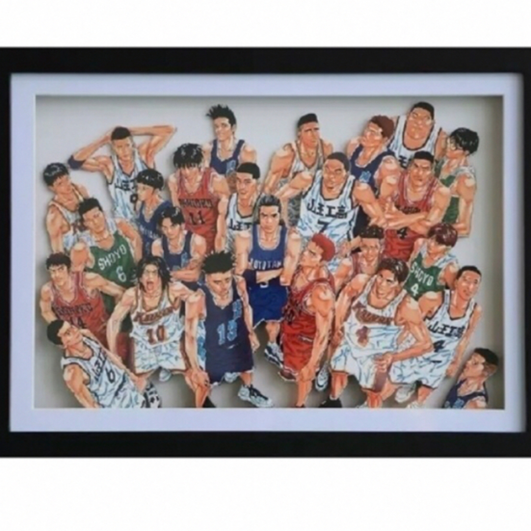 🏀スラムダンク SLAM DUNK◎集合ver 立体 3D 絵画5Bの通販 by 🏀スラムダンク SLAM DUNK◎集合ver 立体 3D 絵画5Bの通販 by