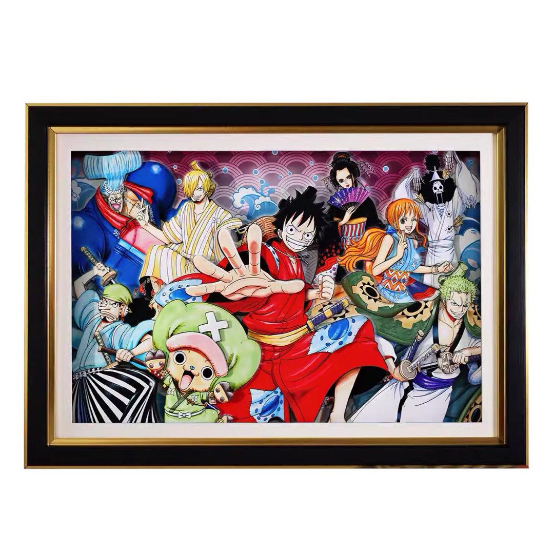 ワンピース ONE PIECE ワノ国編 立体 3D 絵画の通販 by 🌟lapis 中国