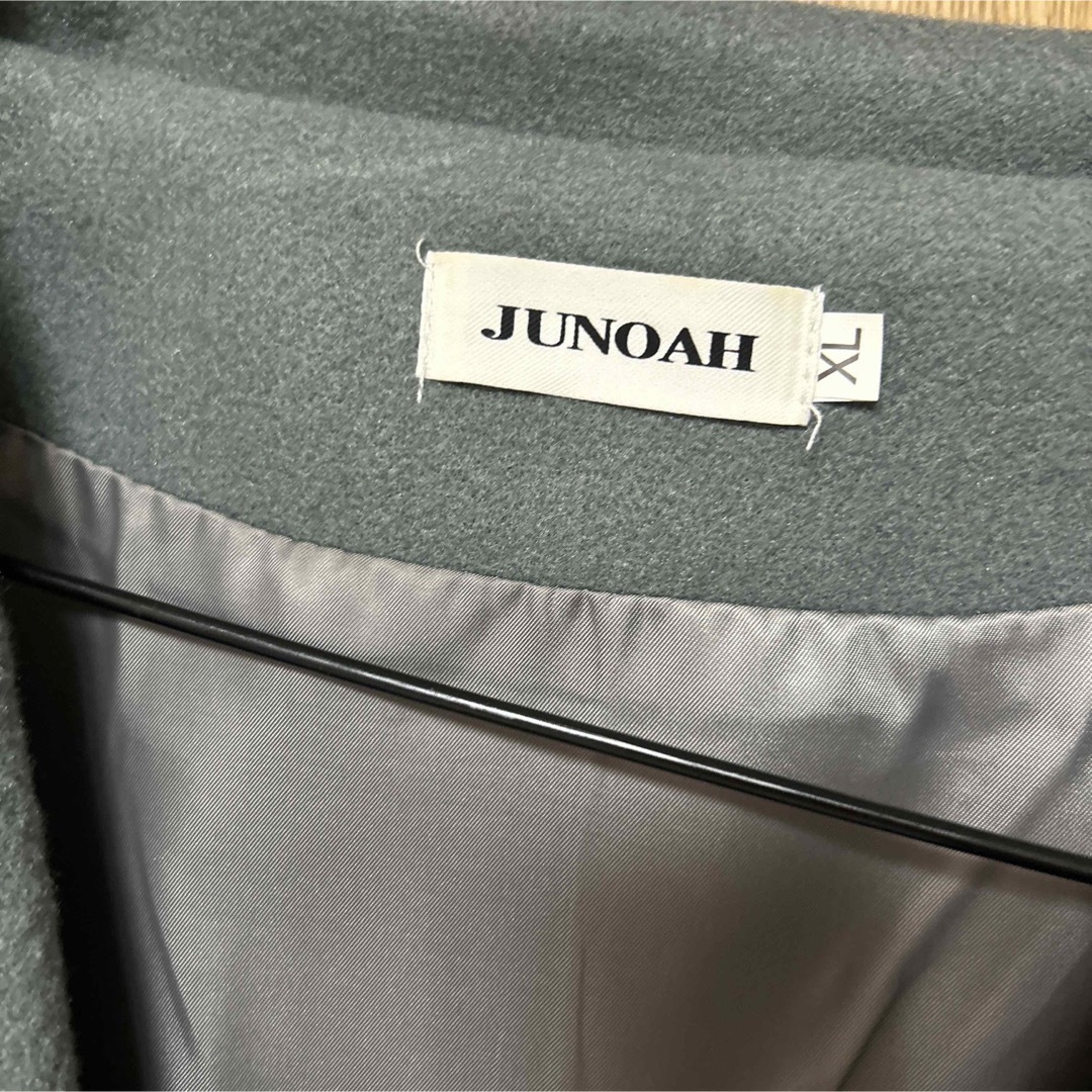 JUNOAH(ジュノア)のJUNOAH チェスターコート XL レディースのジャケット/アウター(チェスターコート)の商品写真