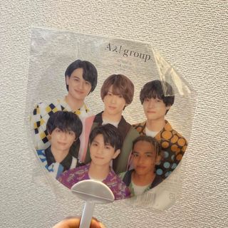 ジャニーズジュニア(ジャニーズJr.)のAぇ！group サマパラ 透明うちわ(アイドルグッズ)