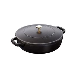 ストウブ(STAUB)の日本国内正規品staub ストウブ ブレイザー ソテーパン ブラック 26cm(鍋/フライパン)